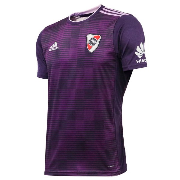 Trikot River Plate Ausweich 2018-19 Lila Fussballtrikots Günstig